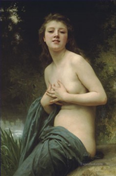  Adolphe Oil Painting - La brie du printemps Realism William Adolphe Bouguereau